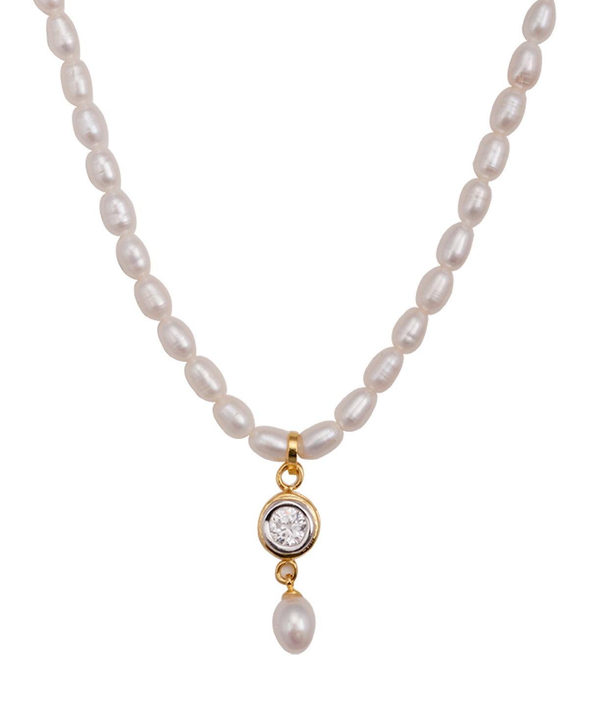 Trendy Pearl Necklace Set - Chandrani Pearls