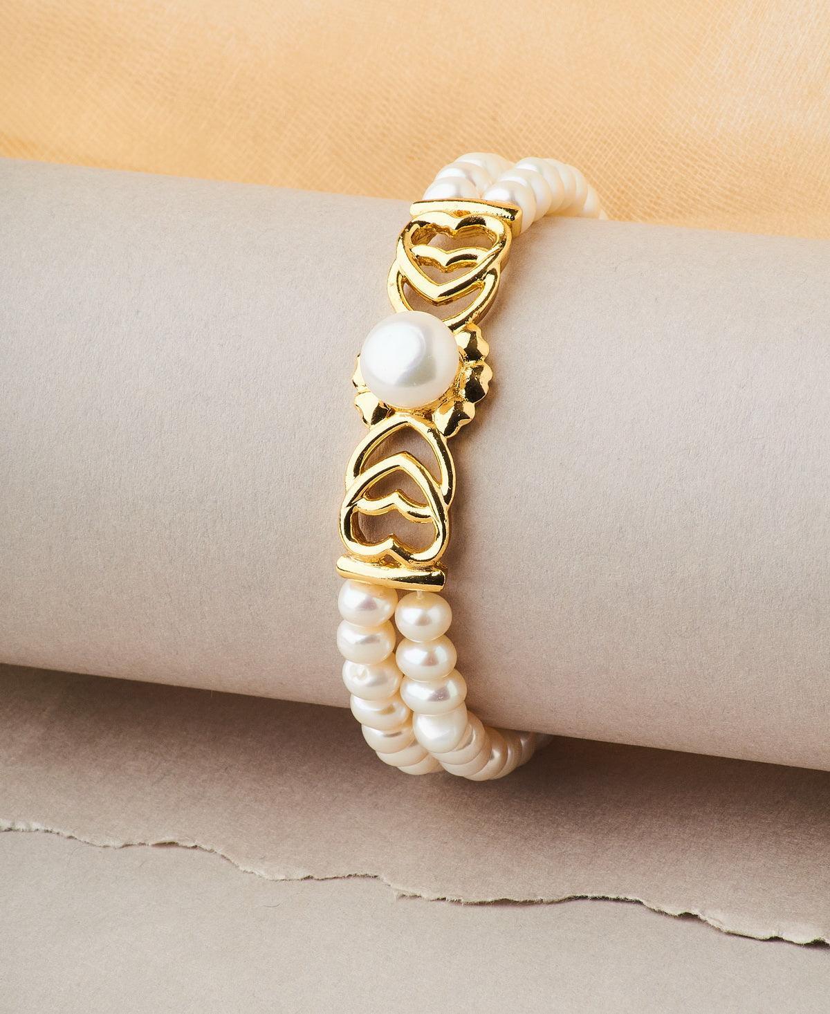 Trendy Stone Studded Bracelet - Chandrani Pearls