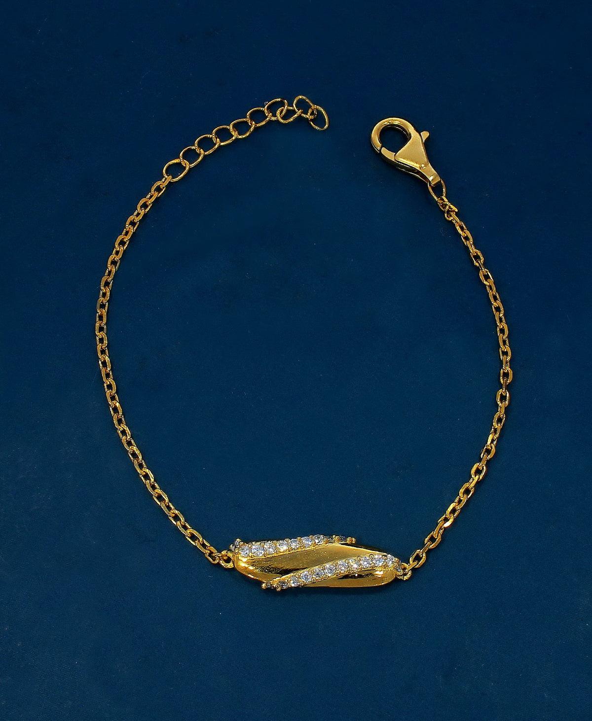 Trendy Stone Studded Bracelet - Chandrani Pearls