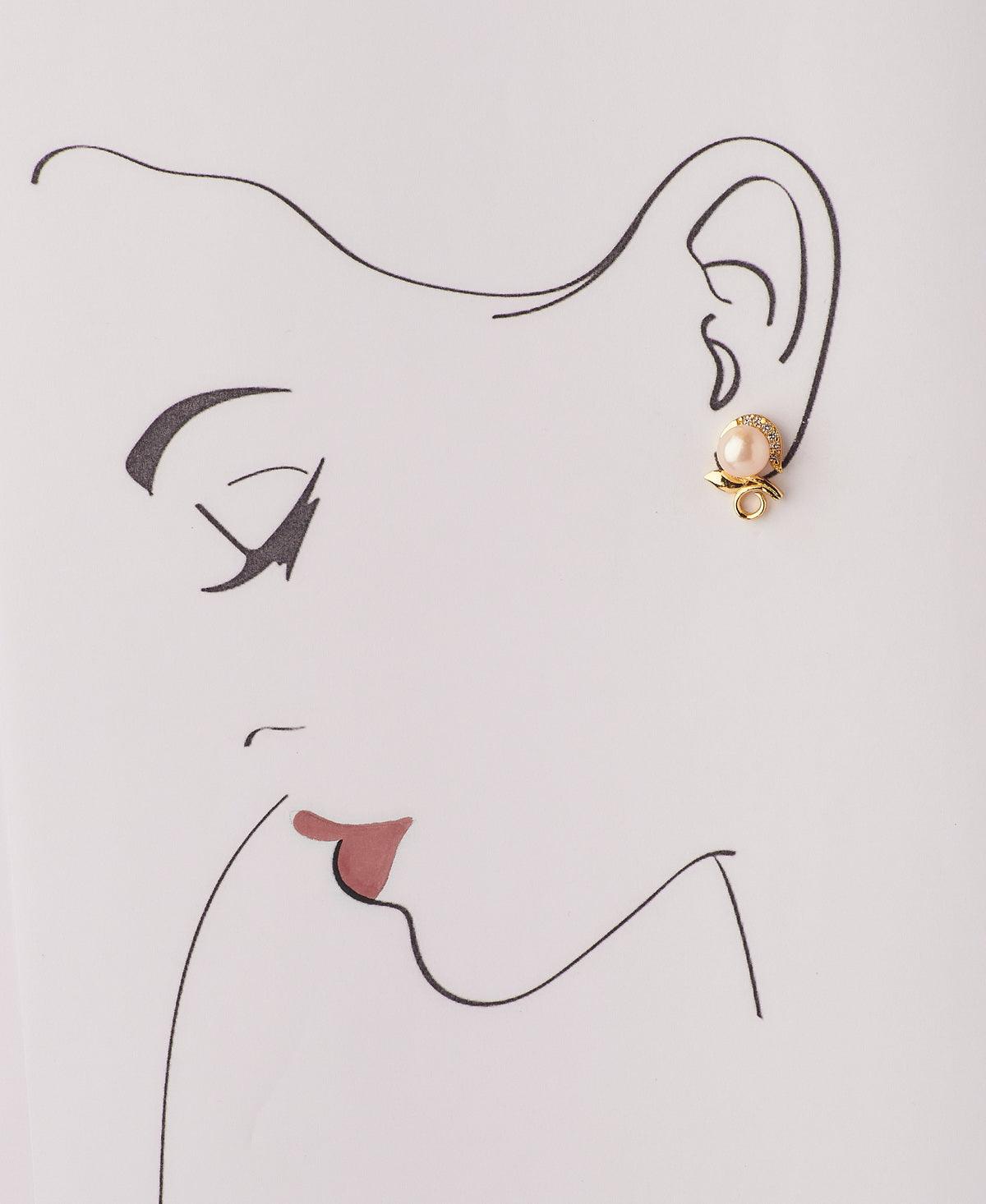 Trendy Stone Studded Earring - Chandrani Pearls