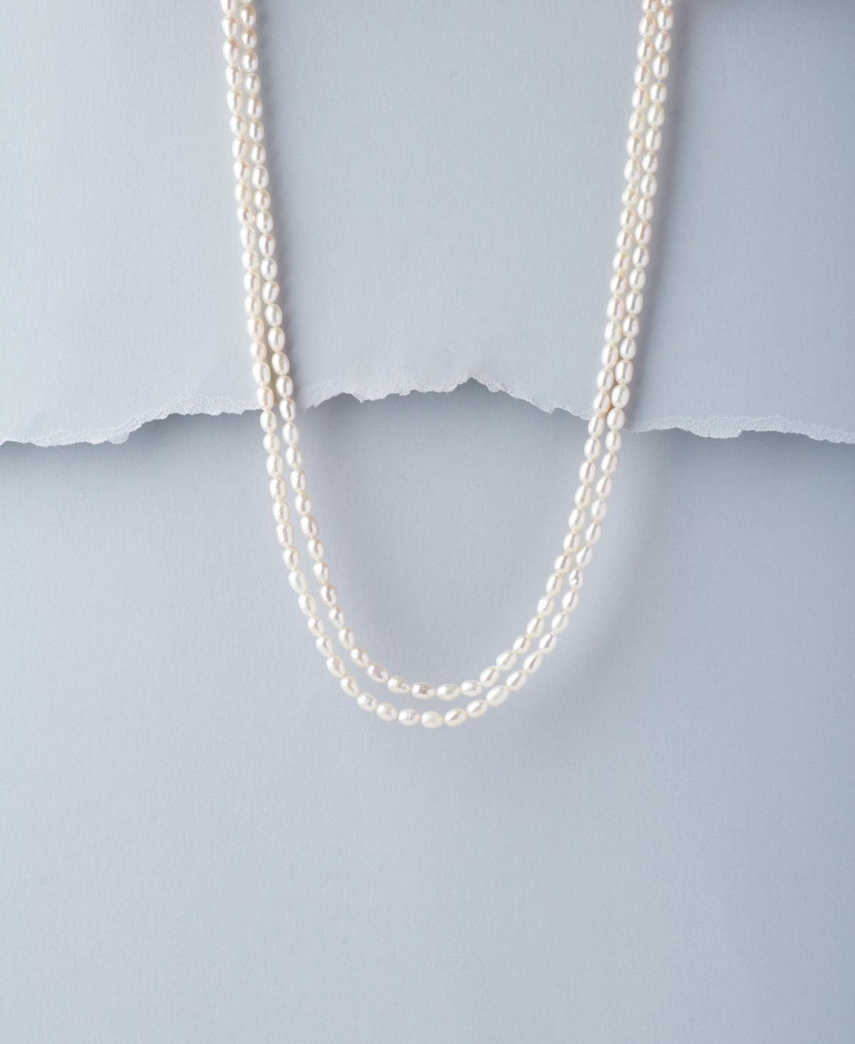 Trendy White Pearl Necklace - Chandrani Pearls