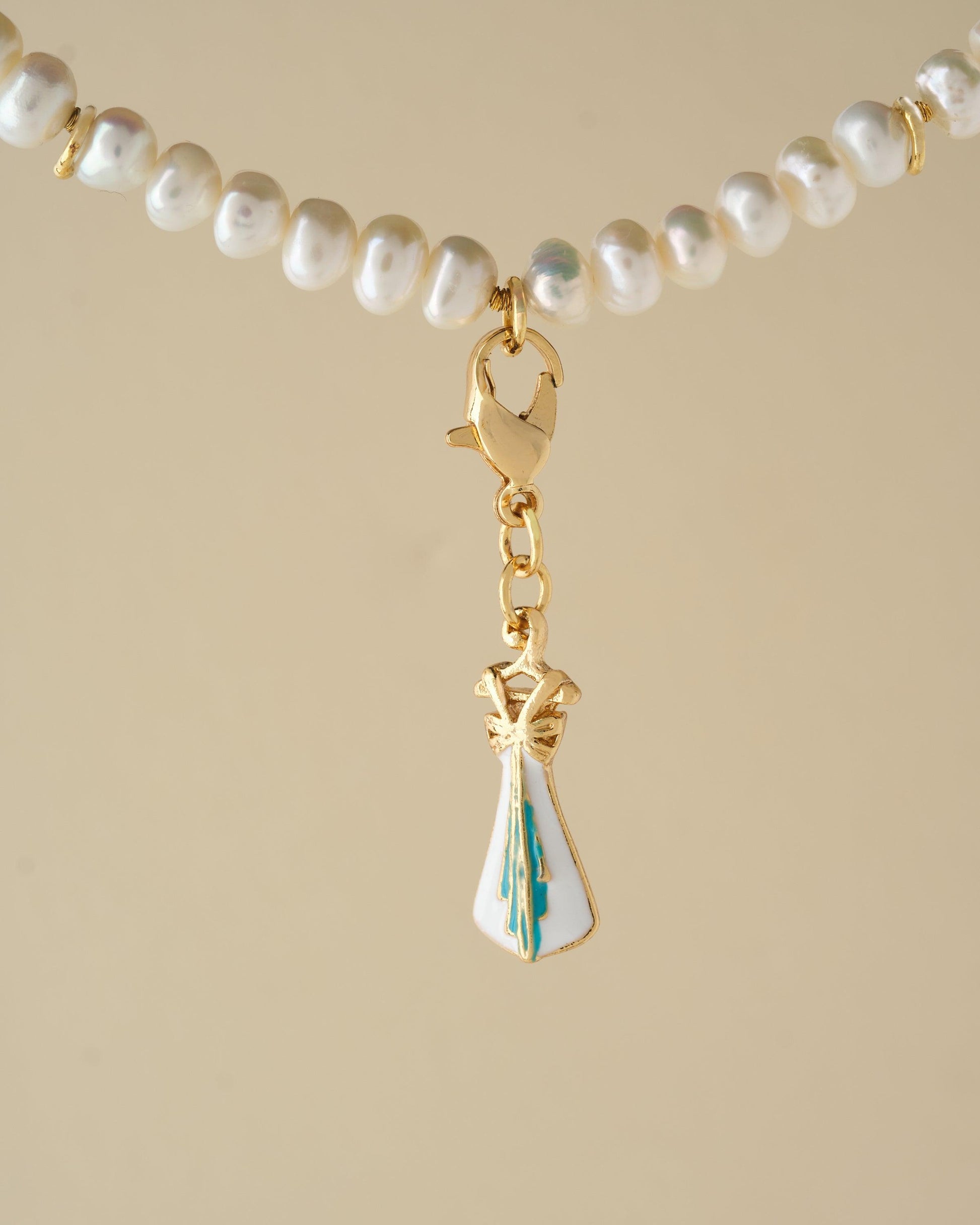 White Gown Charm - Chandrani Pearls